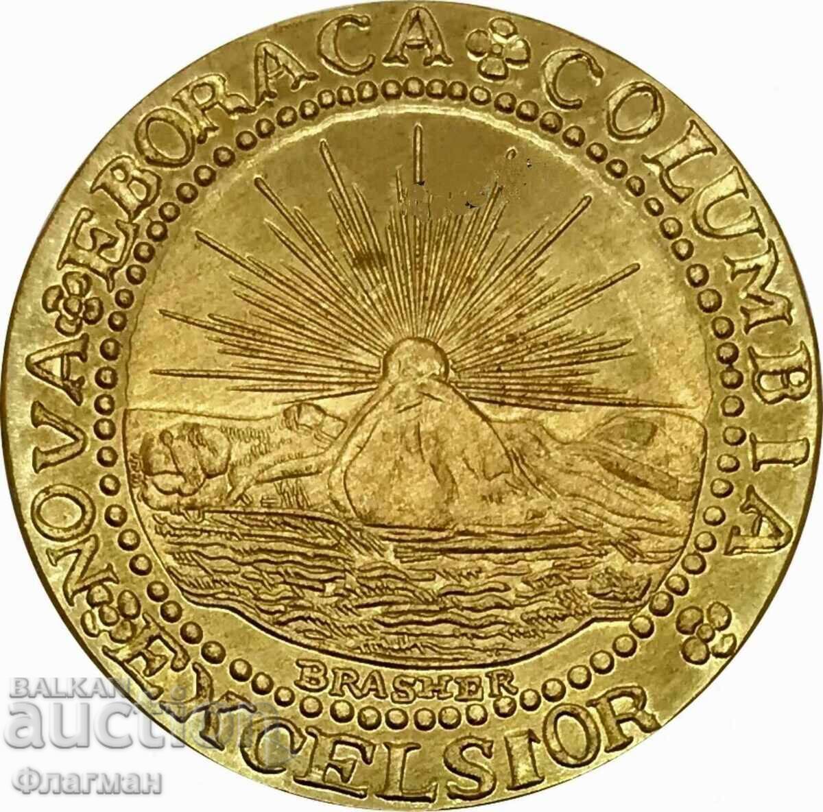 Monedă SUA 1 Dublon 1787 REPLICĂ cu preț 20.00 BGN | € 10.23