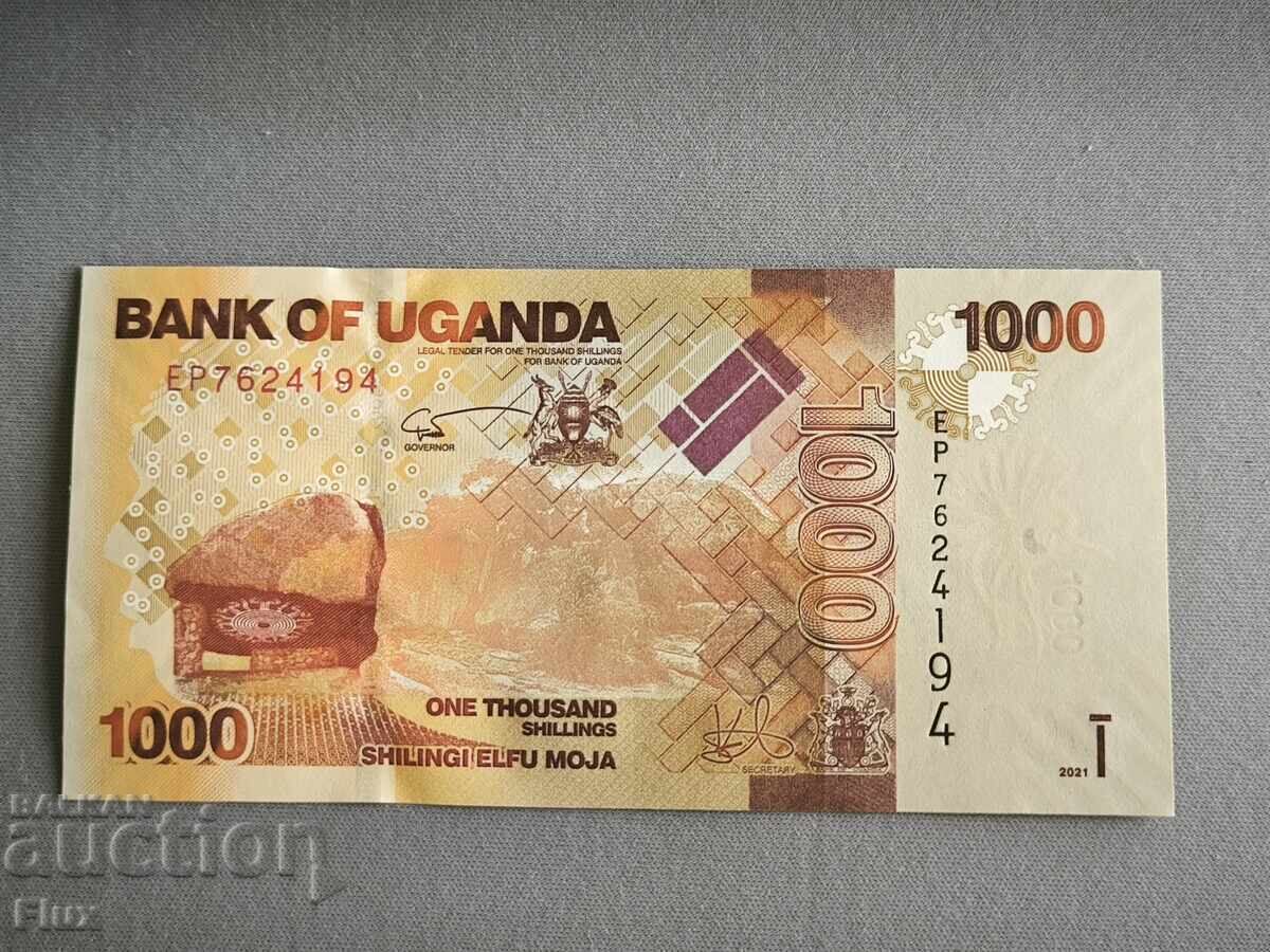 Банкнота - Уганда - 1000 шилинга UNC | 2021г. Банкнота - Уганда - 1000 шилинга UNC | 2021г.