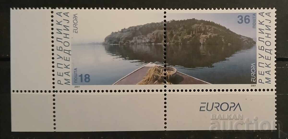 Macedonia de Nord 2001 Europa CEPT MNH Macedonia de Nord 2001 Europa CEPT MNH