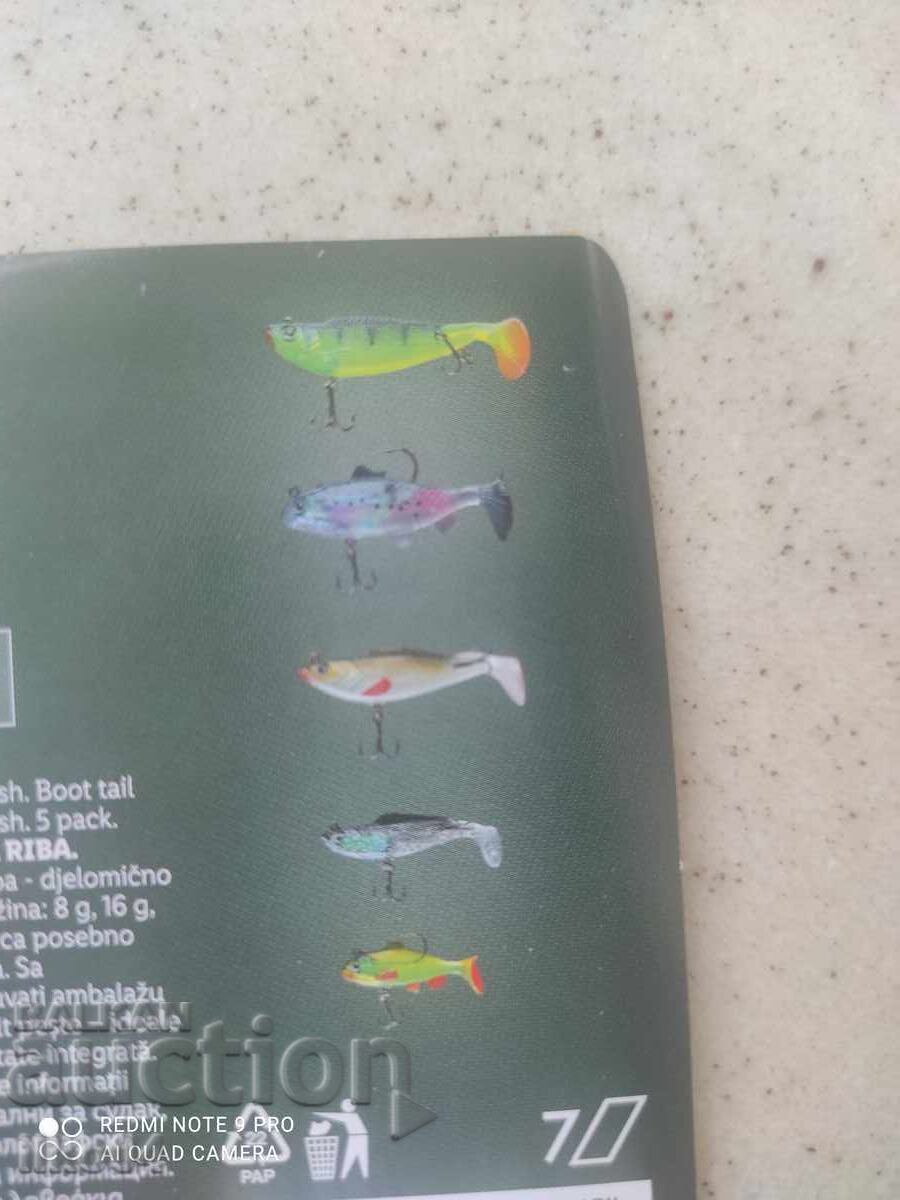 Δολώματα σιλικόνης ROCKtrail για ψάρεμα με τιμή 20.00 BGN | € 10.23