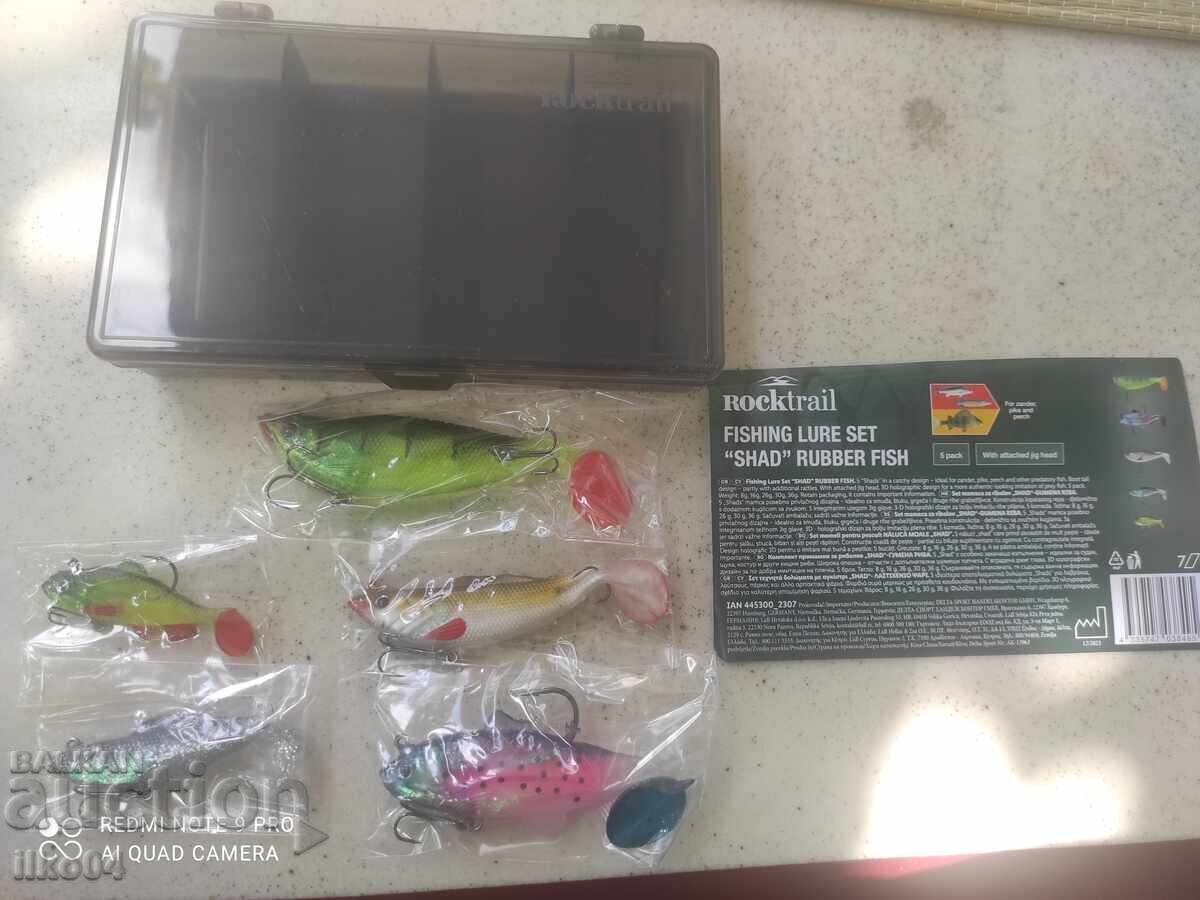 Δημοπρασία Δολώματα σιλικόνης ROCKtrail για ψάρεμα