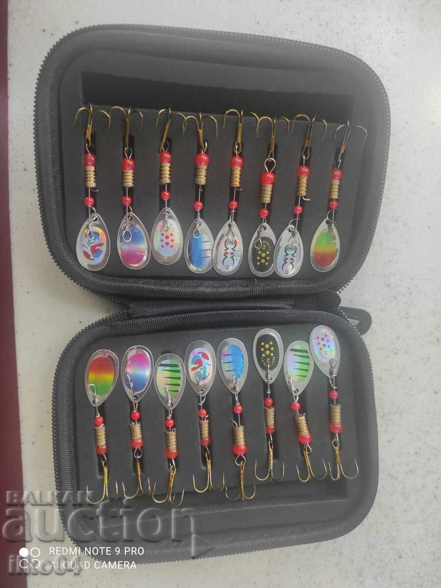 Lot de năluci de pescuit Lot de năluci de pescuit