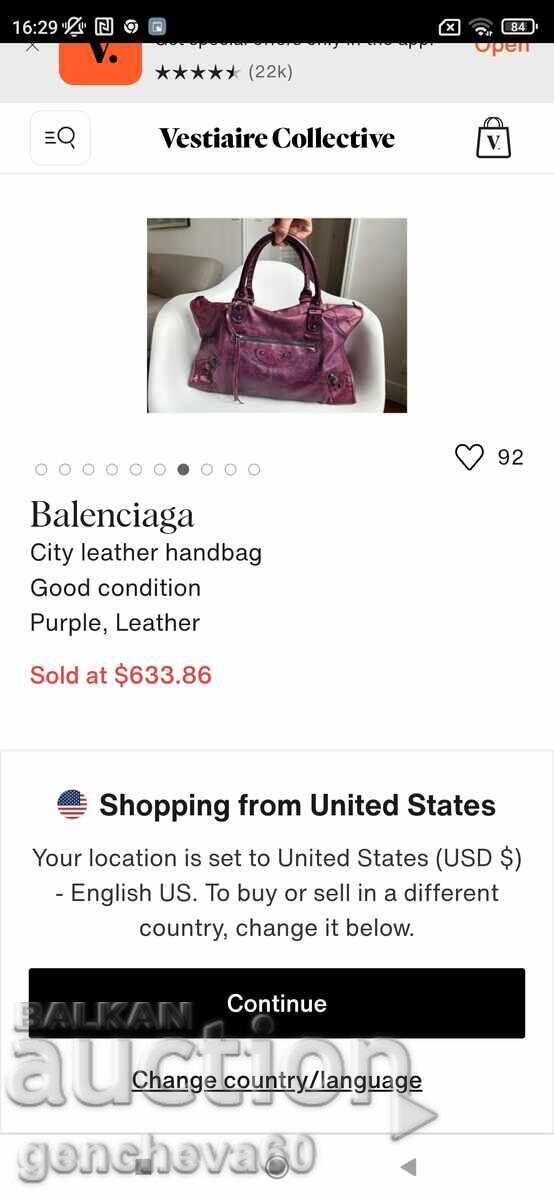 Original BELENCIAGA PARIS Women's Handbag - 5