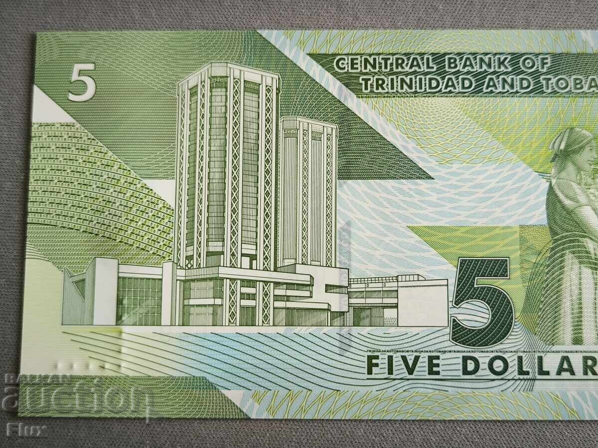 Livrarea Bancnotă - Trinidad și Tobago - 5 dolari UNC | 2020