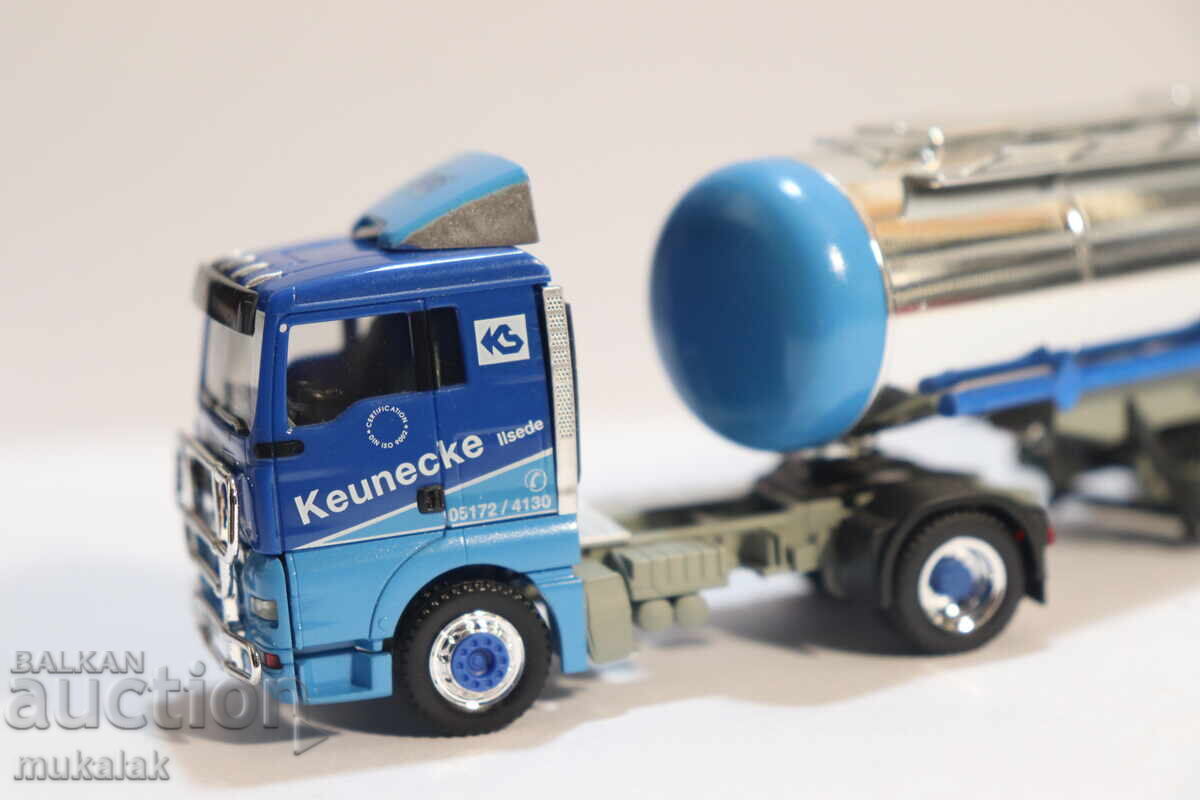 Δημοπρασία HERPA H0 1/87 MAN ΒΥΤΙΟΦΟΡΟ ΦΟΡΤΗΓΟ ΜΟΝΤΕΛΟ TIR