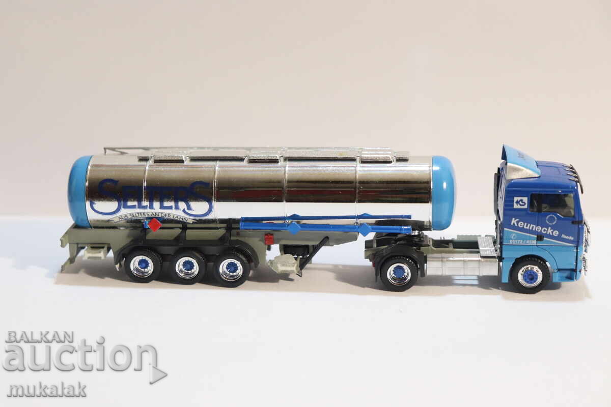 HERPA H0 1/87 MAN ΒΥΤΙΟΦΟΡΟ ΦΟΡΤΗΓΟ ΜΟΝΤΕΛΟ TIR - 6