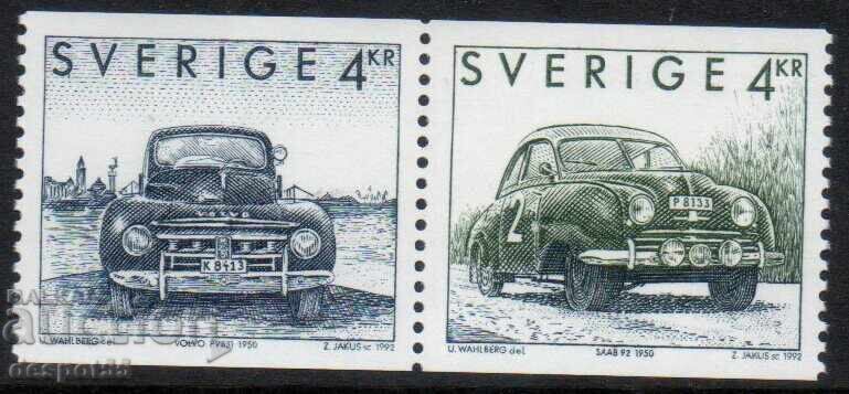 1992. Σουηδία. Σουηδικά αυτοκίνητα 1992. Σουηδία. Σουηδικά αυτοκίνητα