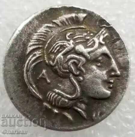Tetradrachm from Elea (Ἐλέα), 350 - 281 BC