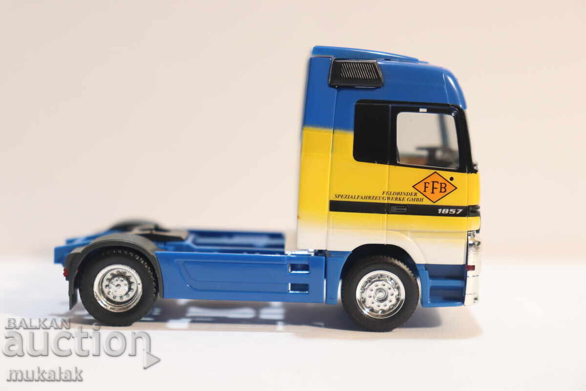 HERPA H0 1/87 MERCEDES ACTROS ΒΛΕΚΑΤΑΣ ΦΟΡΤΗΓΟ ΑΥΤΟΚΙΝΗΤΟ ΜΟΝΤΕΛΟ ΤΙΡ - 5