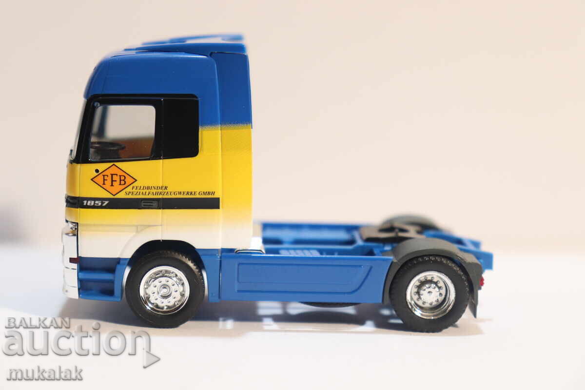 HERPA H0 1/87 MERCEDES ACTROS ΒΛΕΚΑΤΑΣ ΦΟΡΤΗΓΟ ΑΥΤΟΚΙΝΗΤΟ ΜΟΝΤΕΛΟ ΤΙΡ