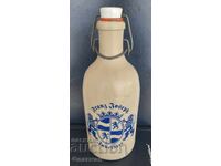 Ceramic beer bottle "Franz Joseph Jubelbier"