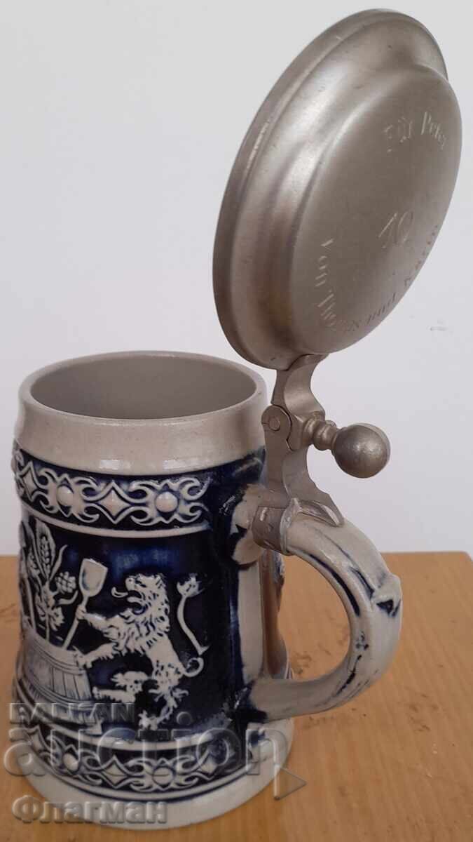 Antique Beer Stein / 3