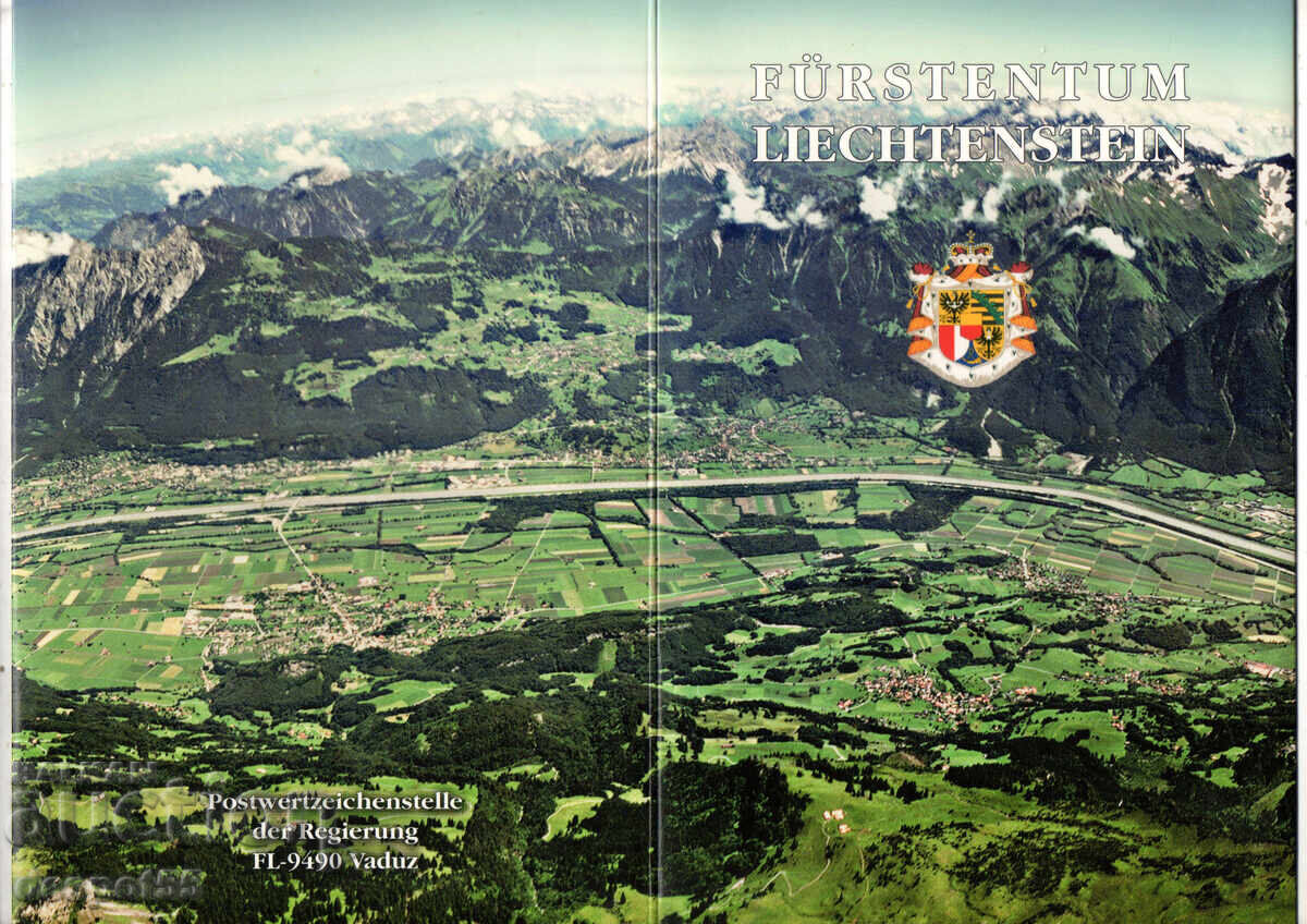 Auction  2002. Liechtenstein. 90 years of Liechtenstein stamps. 2 blocks