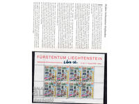 2002. Liechtenstein. 90 de ani de mărci poștale din Liechtenstein. 2 blocuri