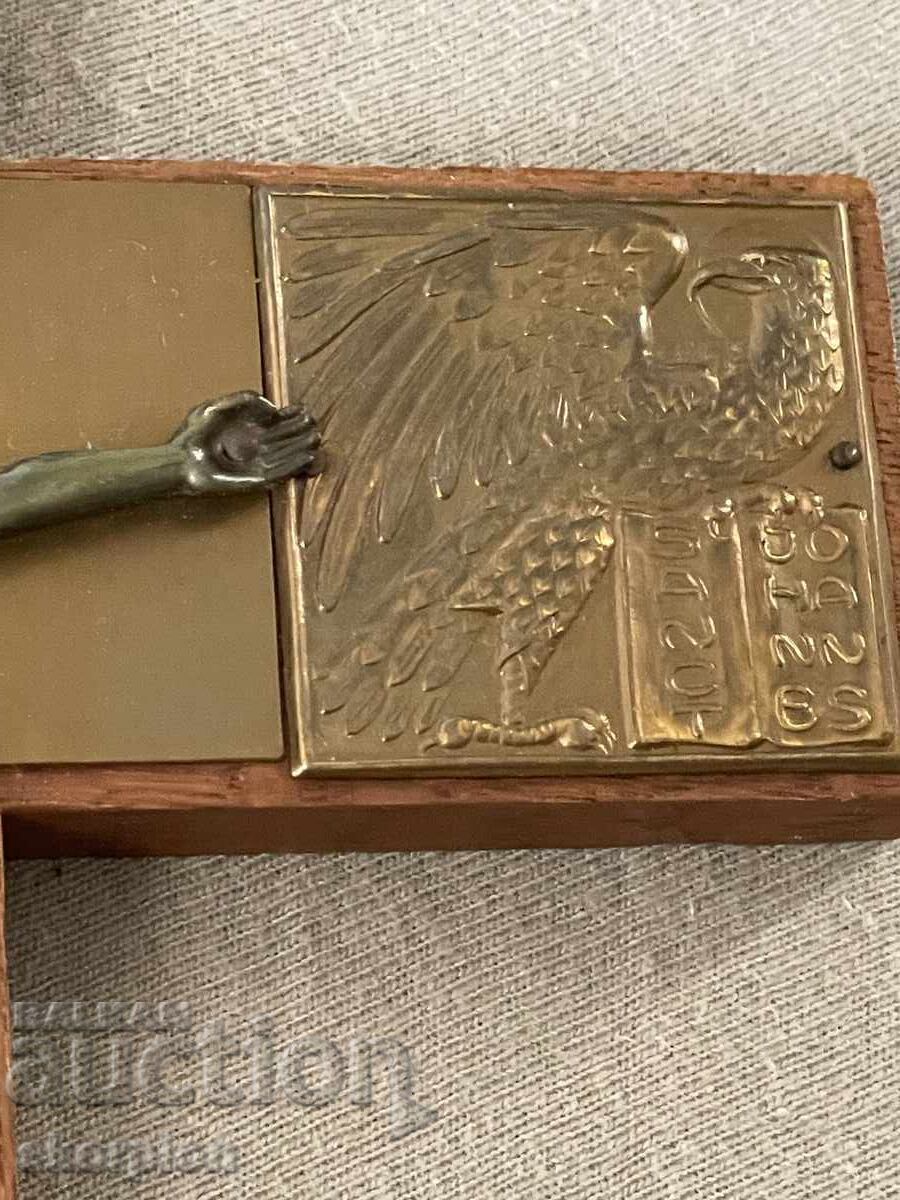 Кръст в стил Арт Деко с евангелистите около 1930 г. - 5