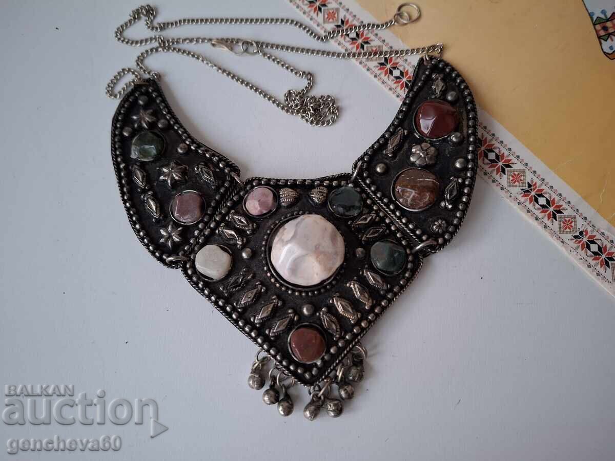 ΑΡΤ Κοσμήματα κολιέ για παραδοσιακή φορεσιά, φυσικοί λίθοι - 6