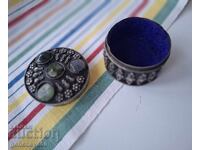 Cutie de bijuterii din metal vintage