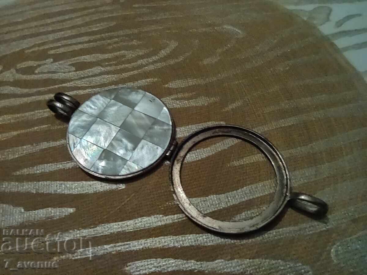 Medalion argint și sidef, 23.06.25