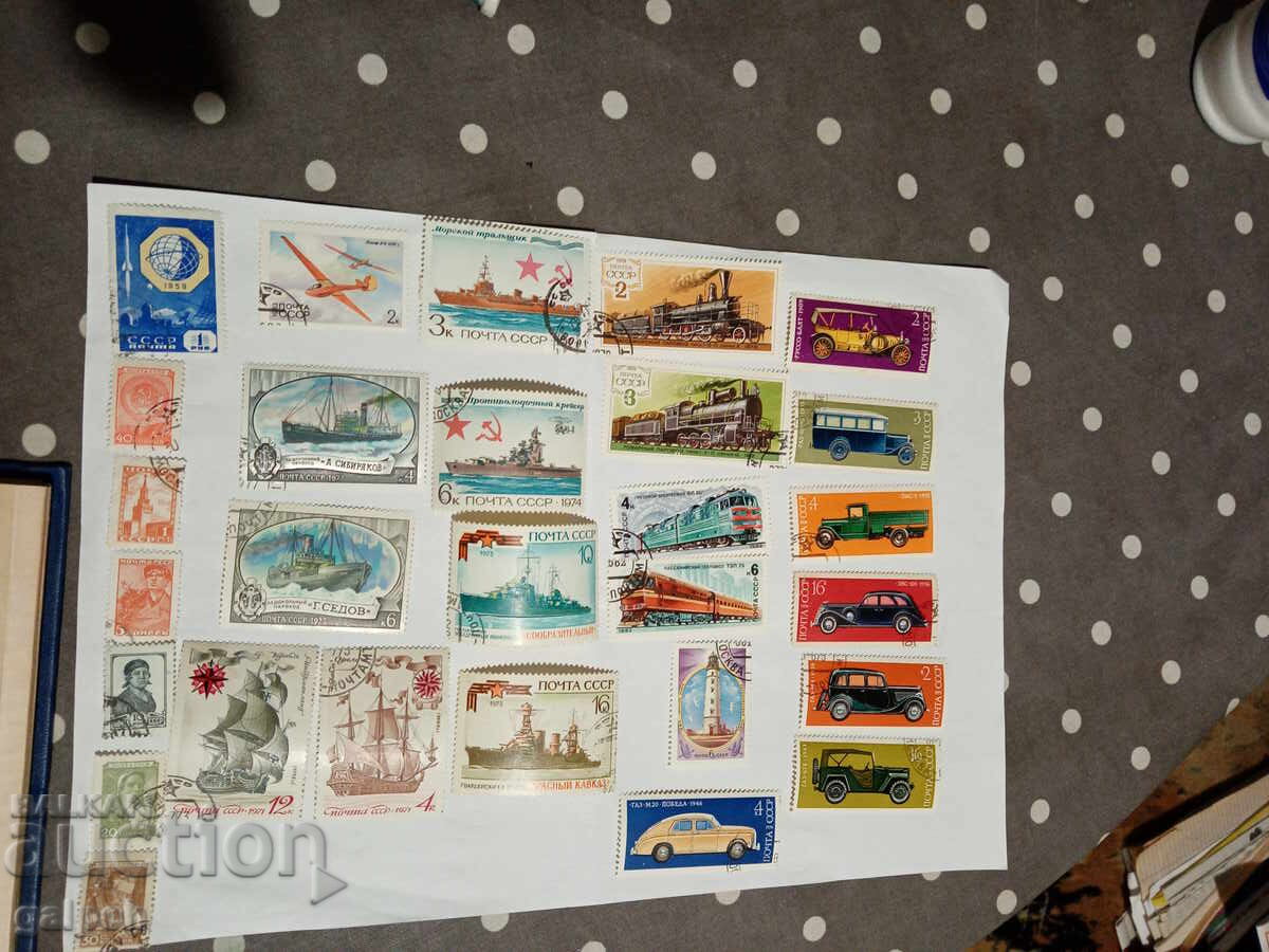 Γραμματόσημα - ΕΣΣΔ - 100+ τμχ Γραμματόσημα - ΕΣΣΔ - 100+ τμχ