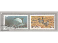 1980. Canada. Specii sălbatice pe cale de dispariție