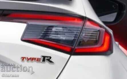 Νέες εμβλήματα "Type R" για Honda - 15 εκ./3 εκ - 7
