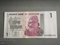 Τραπεζογραμμάτιο - Ζιμπάμπουε - 1 δολάριο UNC | 2007