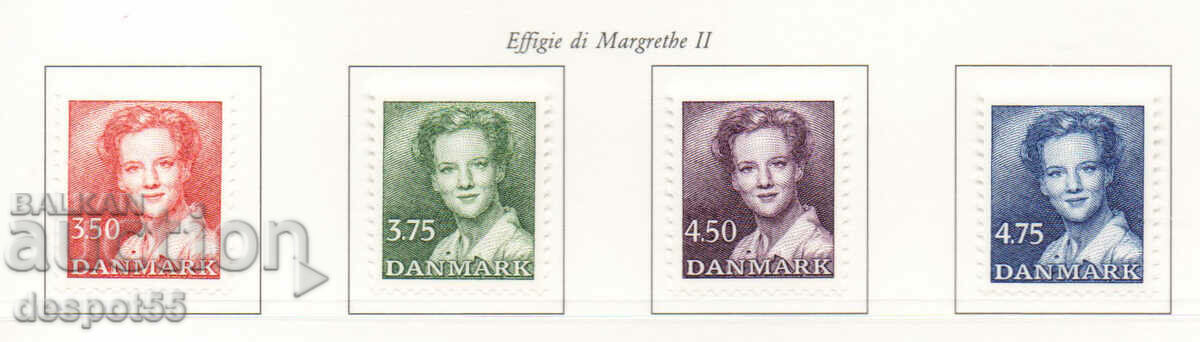 1990. Denmark. Queen Margrethe II. 1990. Denmark. Queen Margrethe II.