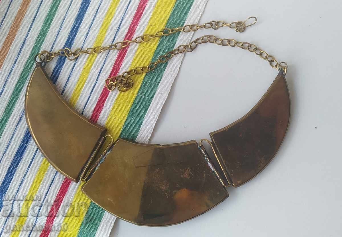 Livrarea Colier din pietre naturale, jasp mozaic tibetan