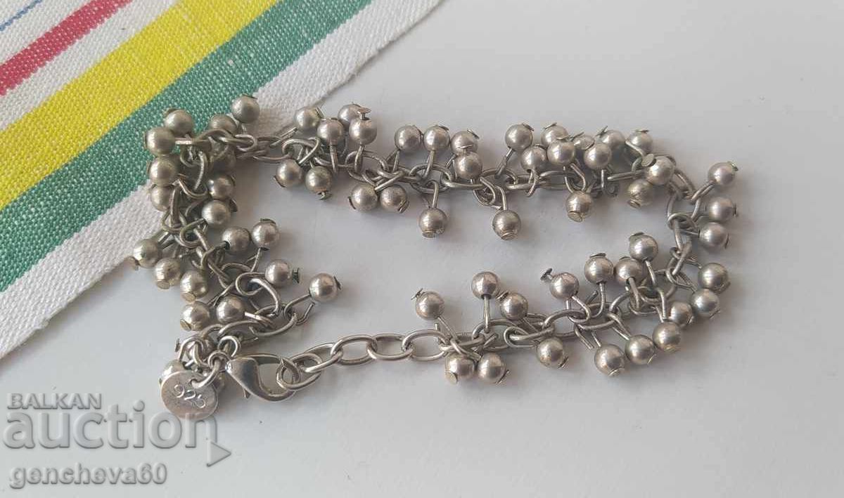 Доставка на Винтидж сребърна гривна в стил Cha Cha Доставка на Винтидж сребърна гривна в стил Cha Cha