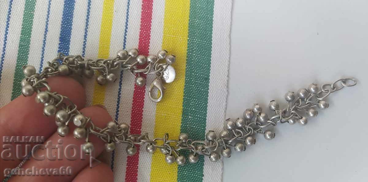 Винтидж сребърна гривна в стил Cha Cha - 6 Винтидж сребърна гривна в стил Cha Cha - 6