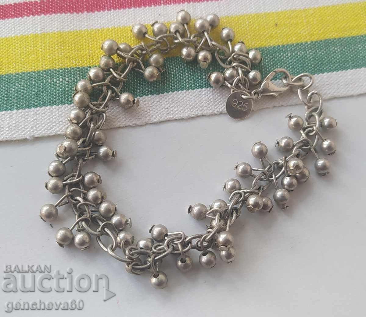 Винтидж сребърна гривна в стил Cha Cha Винтидж сребърна гривна в стил Cha Cha