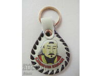 Suport de chei din piele autentică din Mongolia - seria 30