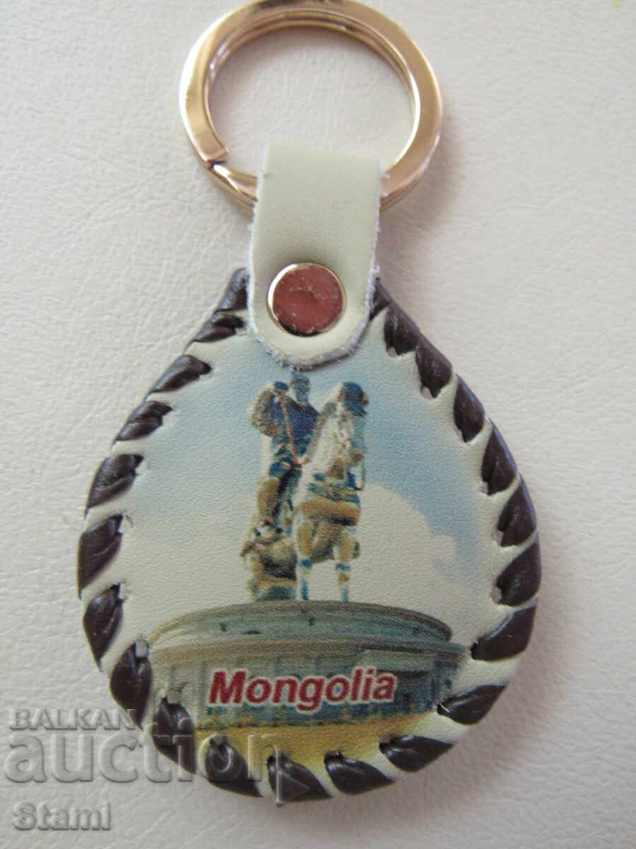Автентичен кожен ключодържател от Монголия-серия-30 с цена 7.50 лв. | € 3.83