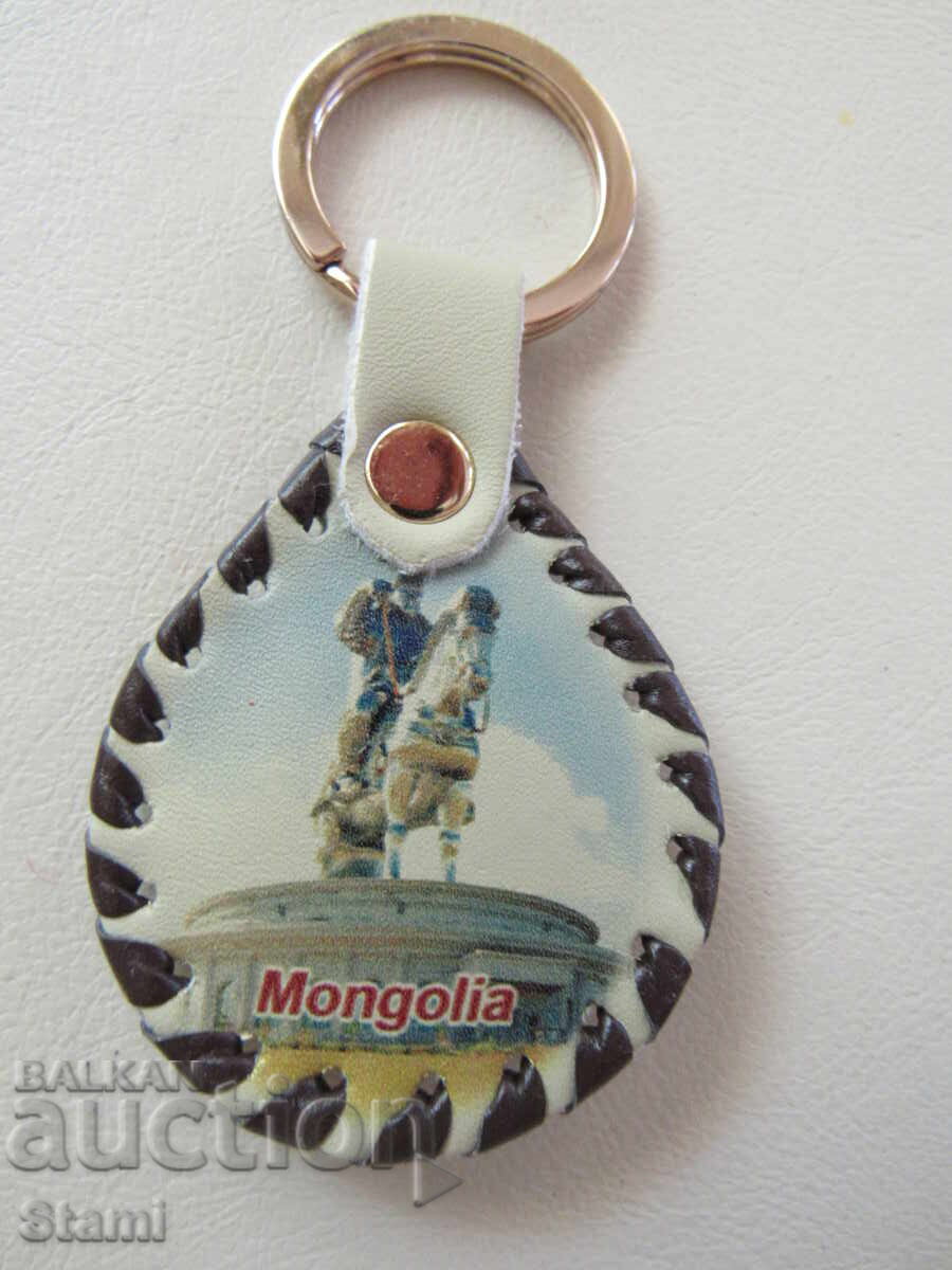 Αυθεντικό δερμάτινο μπρελόκ από τη Μογγολία - Σειρά 30 με τιμή 7.50 BGN | € 3.83