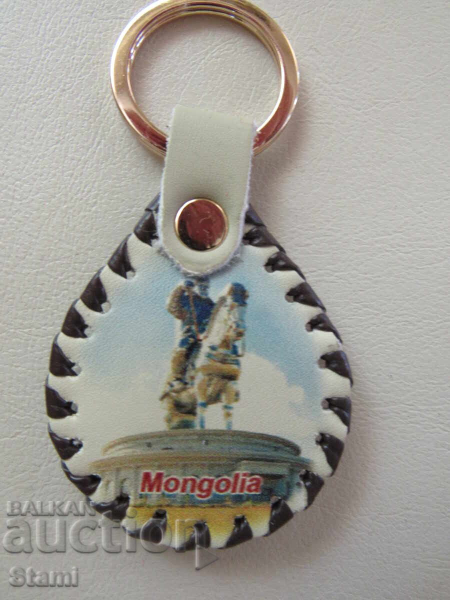 Licitație Suport de chei din piele autentică din Mongolia - seria 30