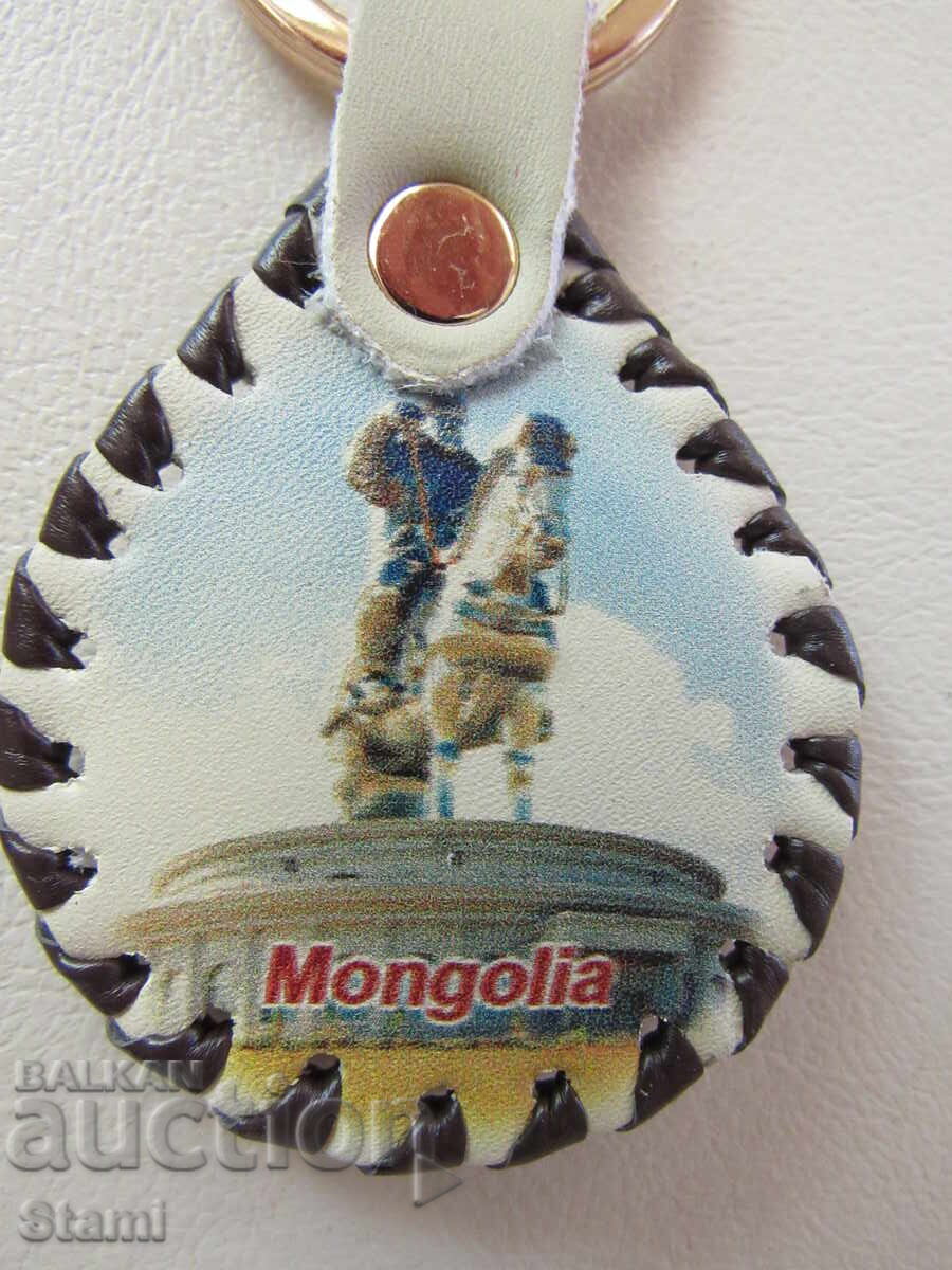 Livrarea Suport de chei din piele autentică din Mongolia - seria 30