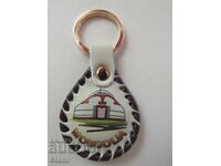 Suport de chei din piele autentică din Mongolia - seria 30