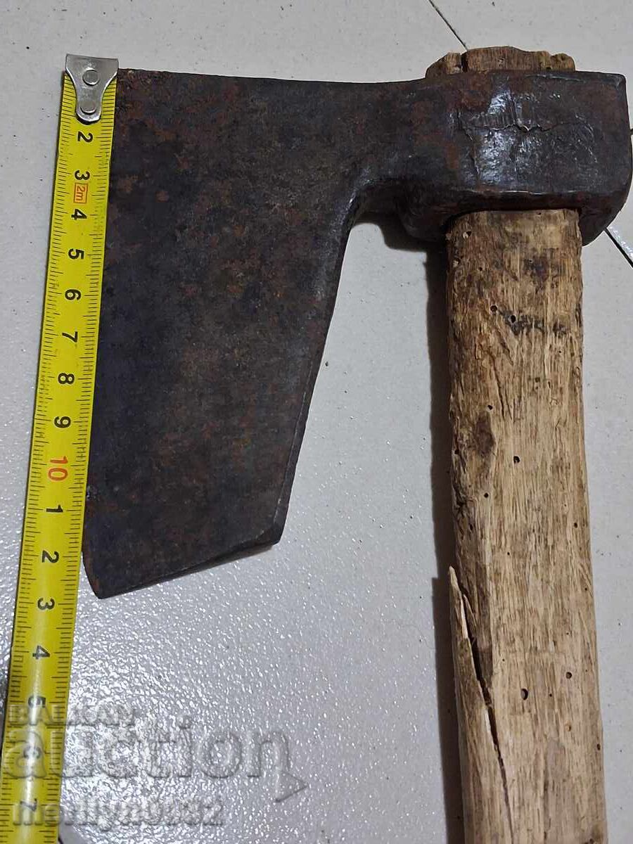 Παλιό τσεκούρι με λαβή ΝΠΔ, τσεκούρι, μαχαίρι - 6