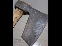 Topor vechi cu mâner NRB, topor, satâr