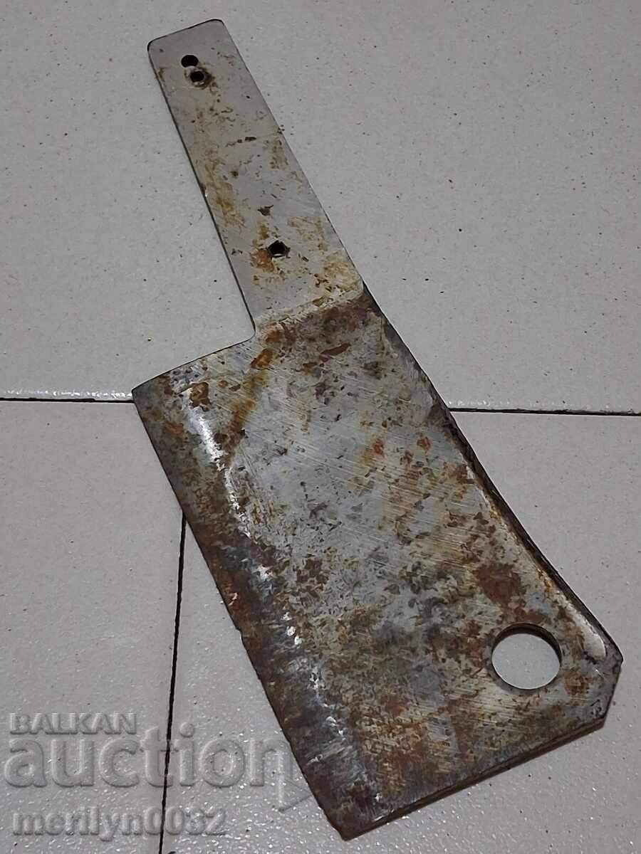 Auction Old hatchet blade axe tool wrought iron Auction Old hatchet blade axe tool wrought iron