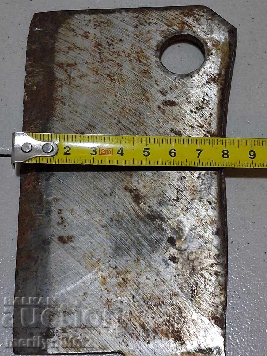 Old hatchet blade axe tool wrought iron - 6 Old hatchet blade axe tool wrought iron - 6