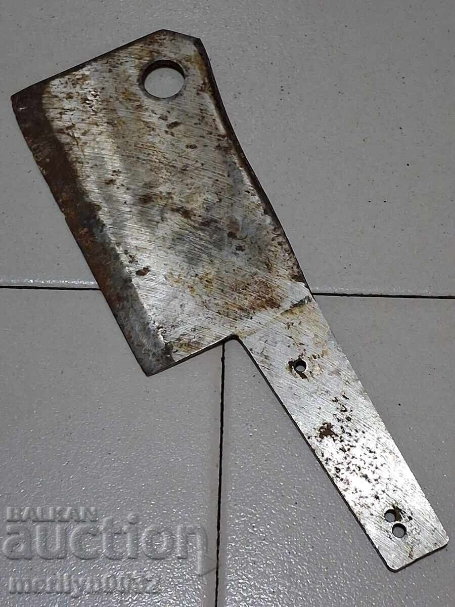 Old hatchet blade axe tool wrought iron Old hatchet blade axe tool wrought iron