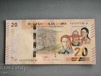 Bancnotă - Bolivia - 20 bolivianos UNC | 2018
