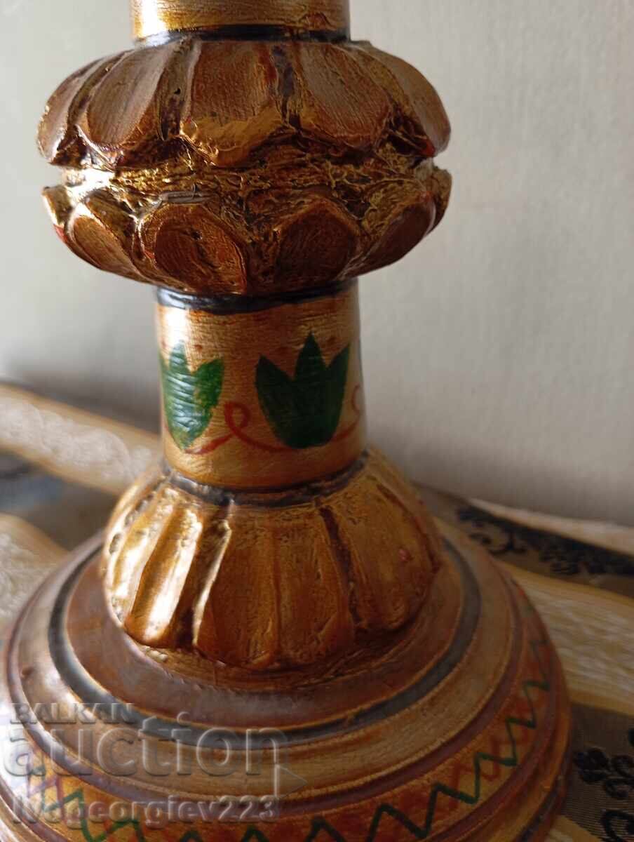 Винтидж свещник с цена 30.00 лв. | € 15.34