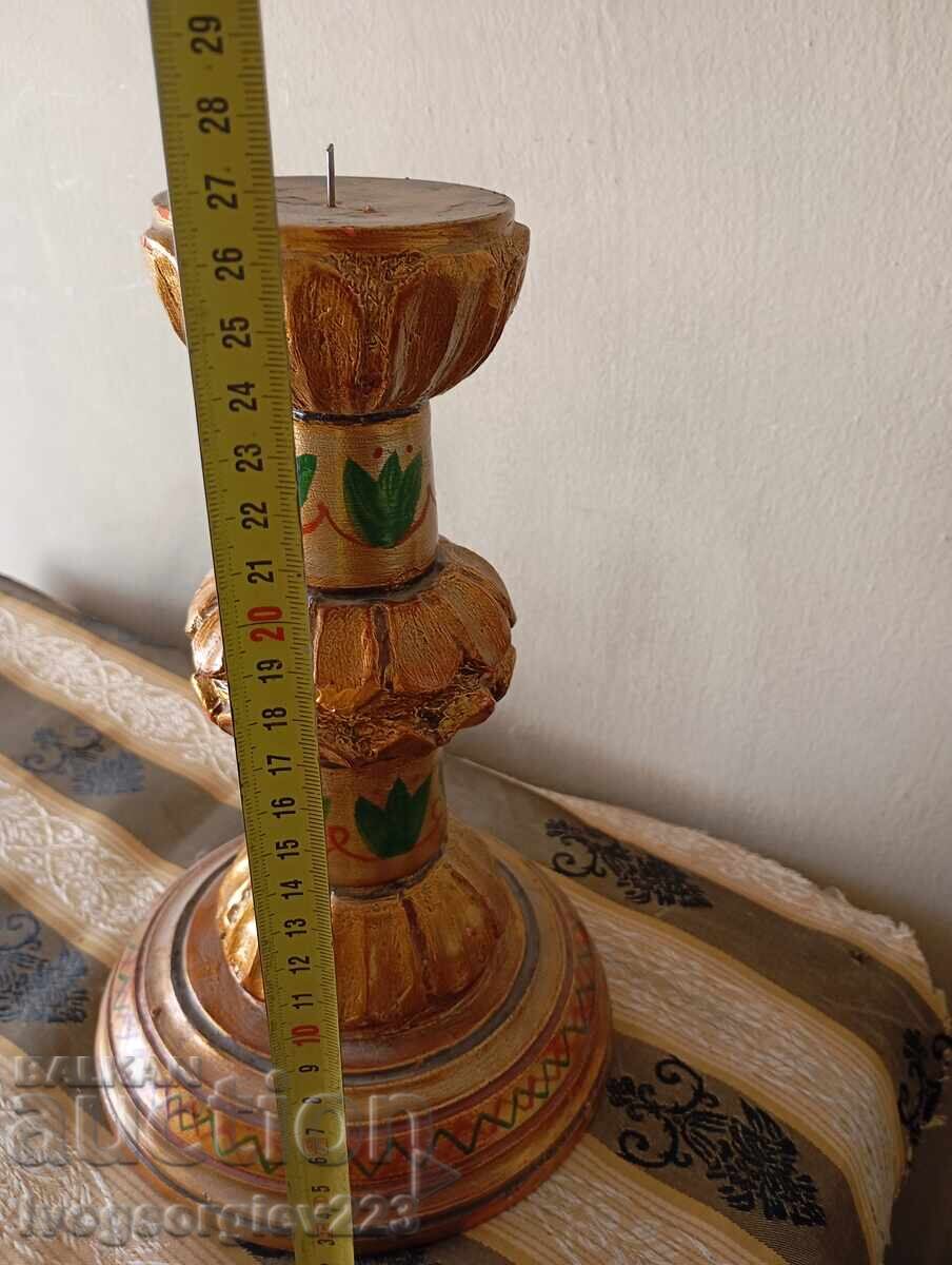 Аукцион Винтидж свещник