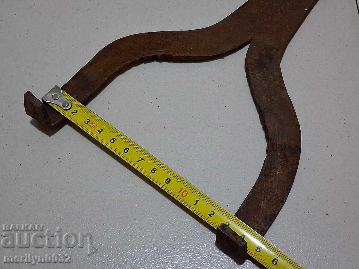 Стар ръчно кован налбантски инструмент ковано желязо - 5 Стар ръчно кован налбантски инструмент ковано желязо - 5
