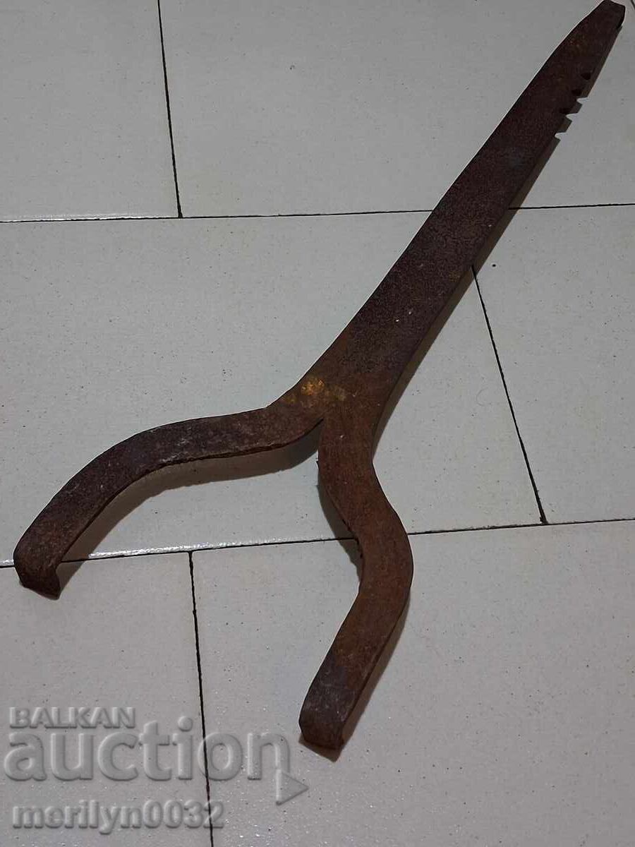 Стар ръчно кован налбантски инструмент ковано желязо - 7 Стар ръчно кован налбантски инструмент ковано желязо - 7