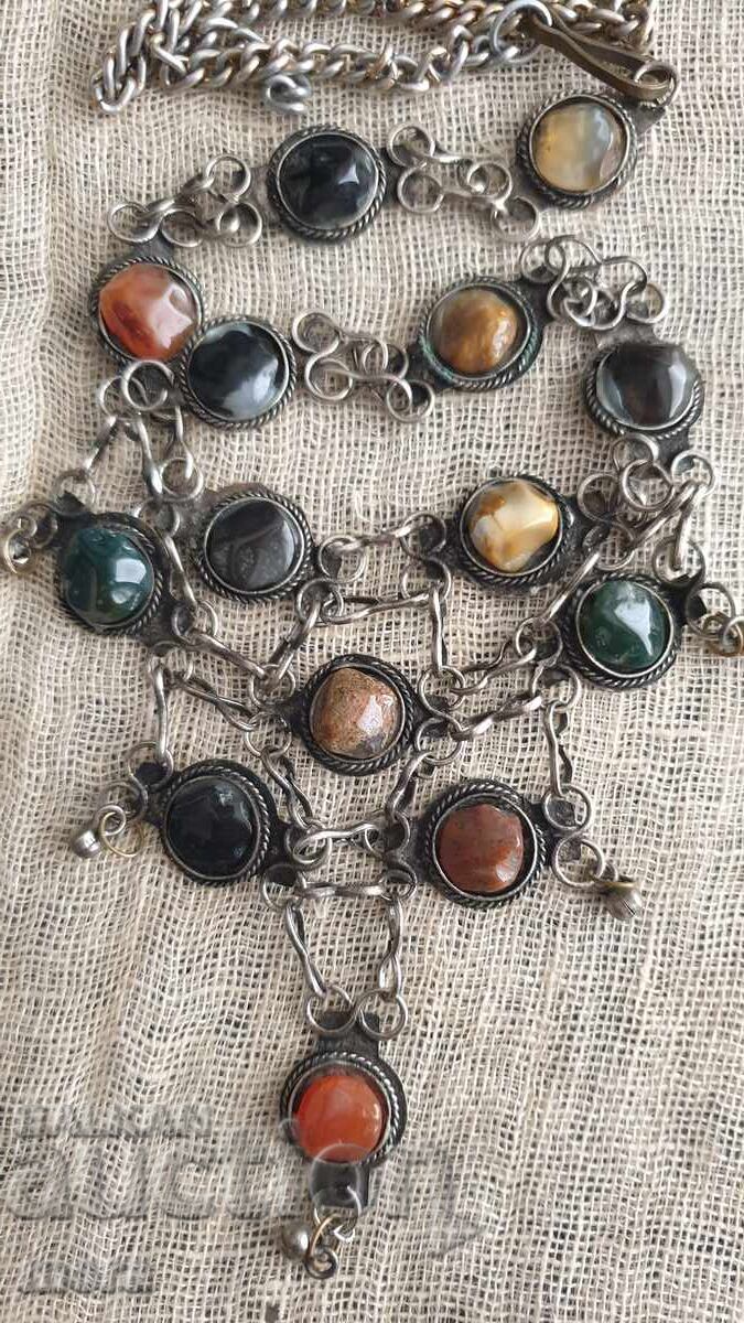 Colier vechi cu pietre semiprețioase - 5 Colier vechi cu pietre semiprețioase - 5