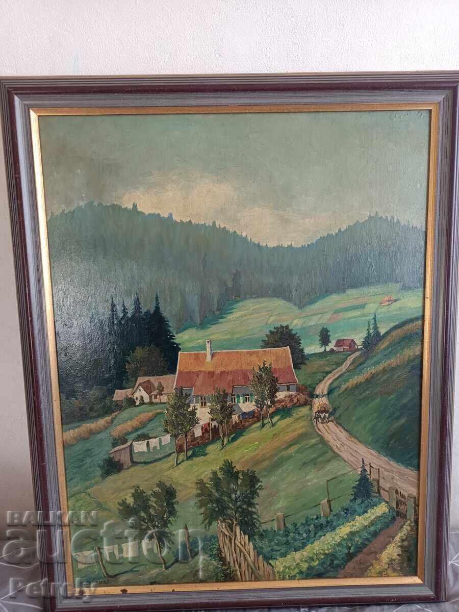 Large oil painting with price 150.00 BGN | € 76.69 Large oil painting with price 150.00 BGN | € 76.69