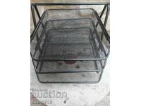 Σετ από 3 μεταλλικά πλέγμα δίσκους εγγράφων, μαύρα